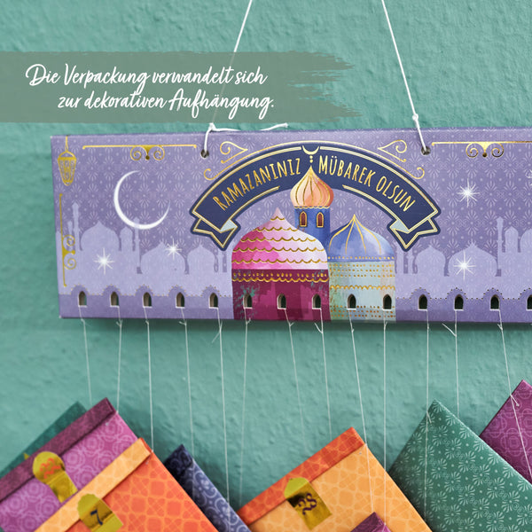 Ramadan Kalender zum Aufhängen Colorful