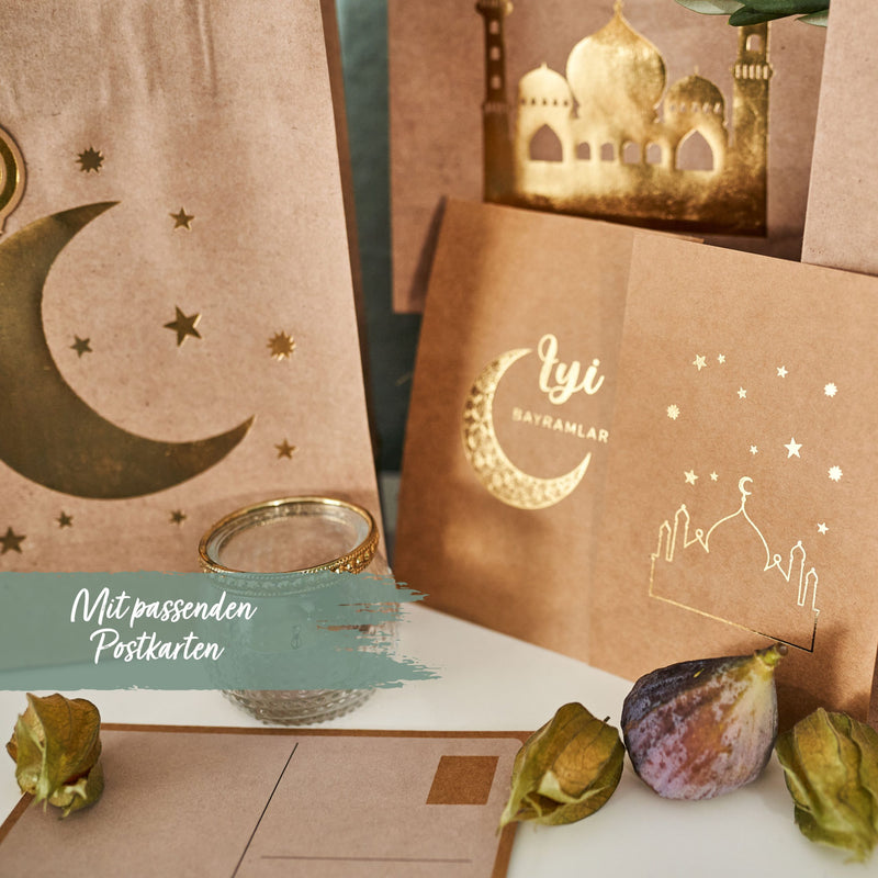 Ramadan Geschenktüten & Karten – Set 1