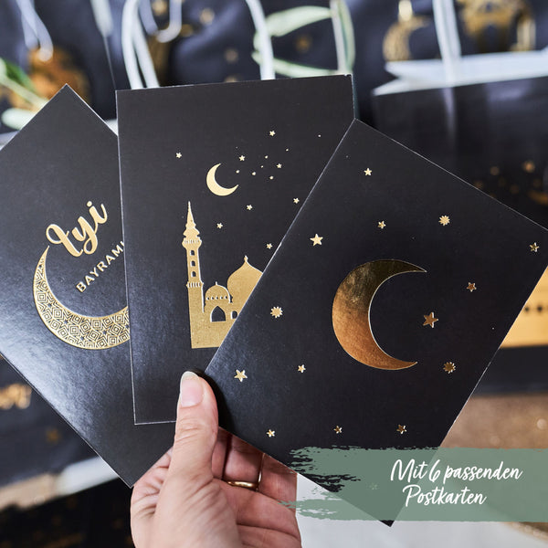 Ramadan Geschenktüten & Karten – Set 2