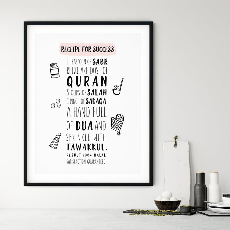 'Recipe for Success' Poster
