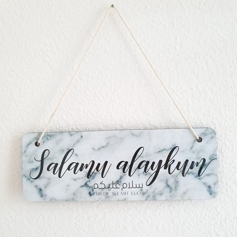 "Salamu alaykum" Door Hanging