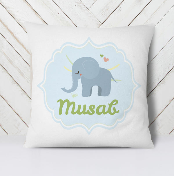 Baby elephant pillow