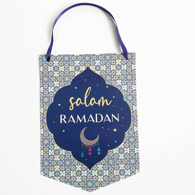 Ramadan Hanger "Salam Ramadan" - PEACEFUL NIGHT Collection