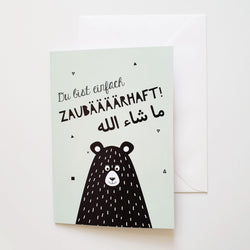 Card ''You are adorable''